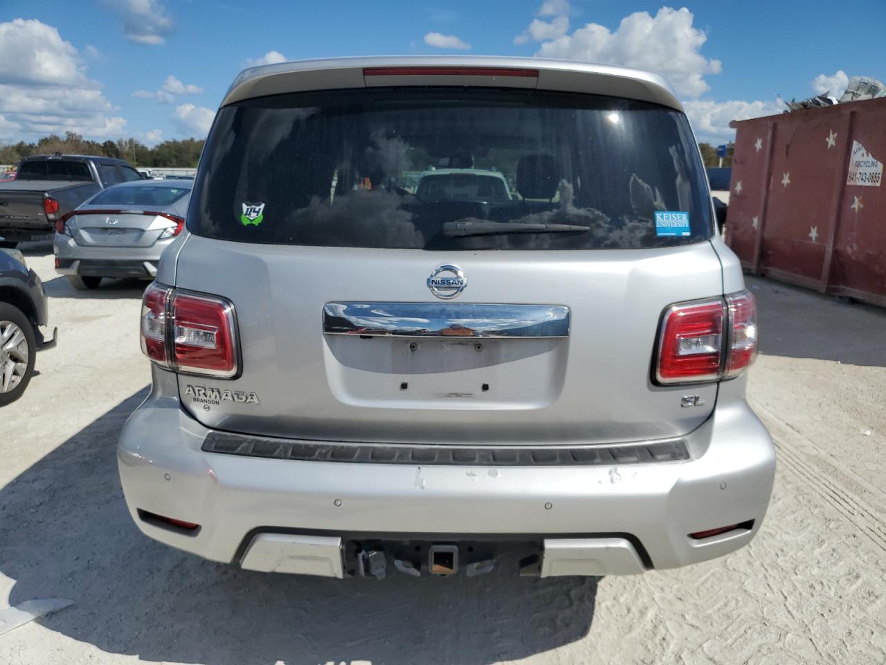 2018 Nissan Armada Sv VIN: JN8AY2NC1J9557528 Lot: 77250494