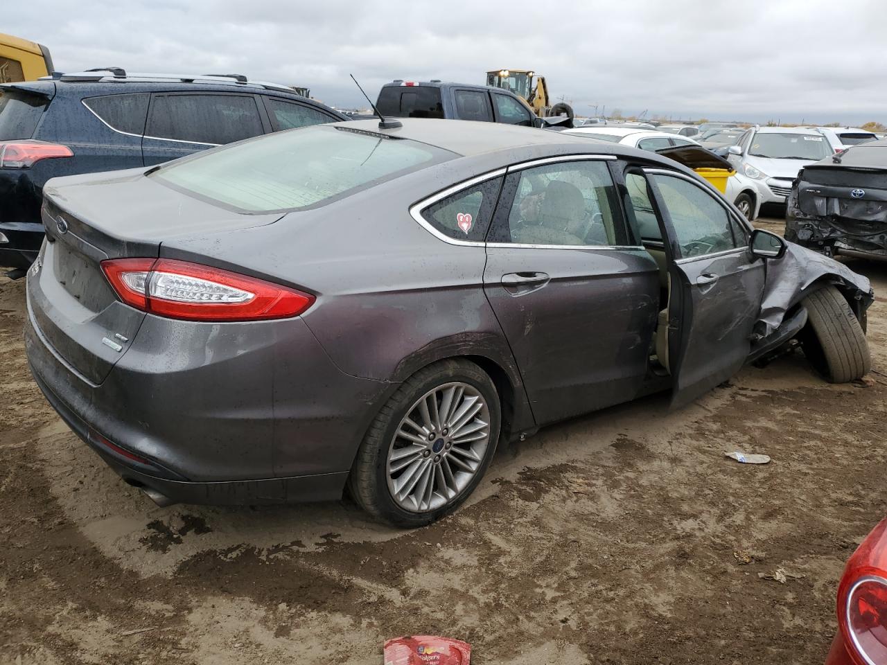 VIN 3FA6P0HD1ER377995 2014 FORD FUSION no.3