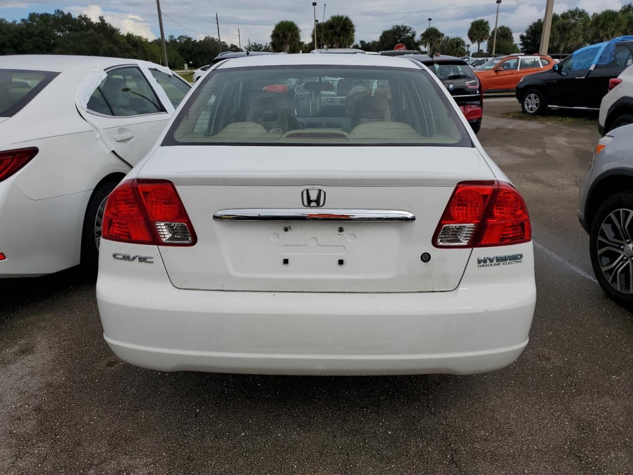 2003 Honda Civic Hybrid VIN: JHMES96633S029841 Lot: 74281584