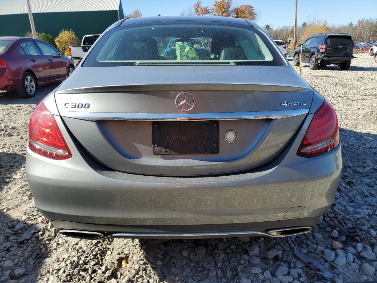 2015 Mercedes-Benz C 300 4Matic VIN: 55SWF4KB2FU070168 Lot: 77392824