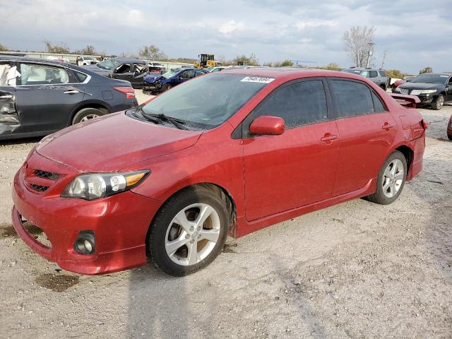  TOYOTA COROLLA 2012 Red