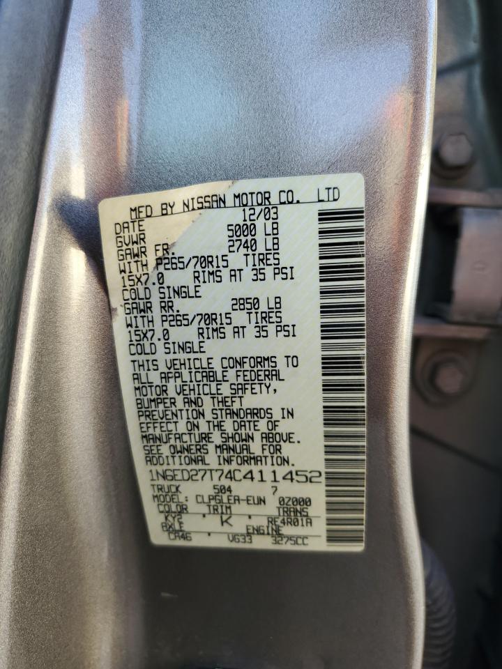 2004 Nissan Navara (Frontier) - Image 12