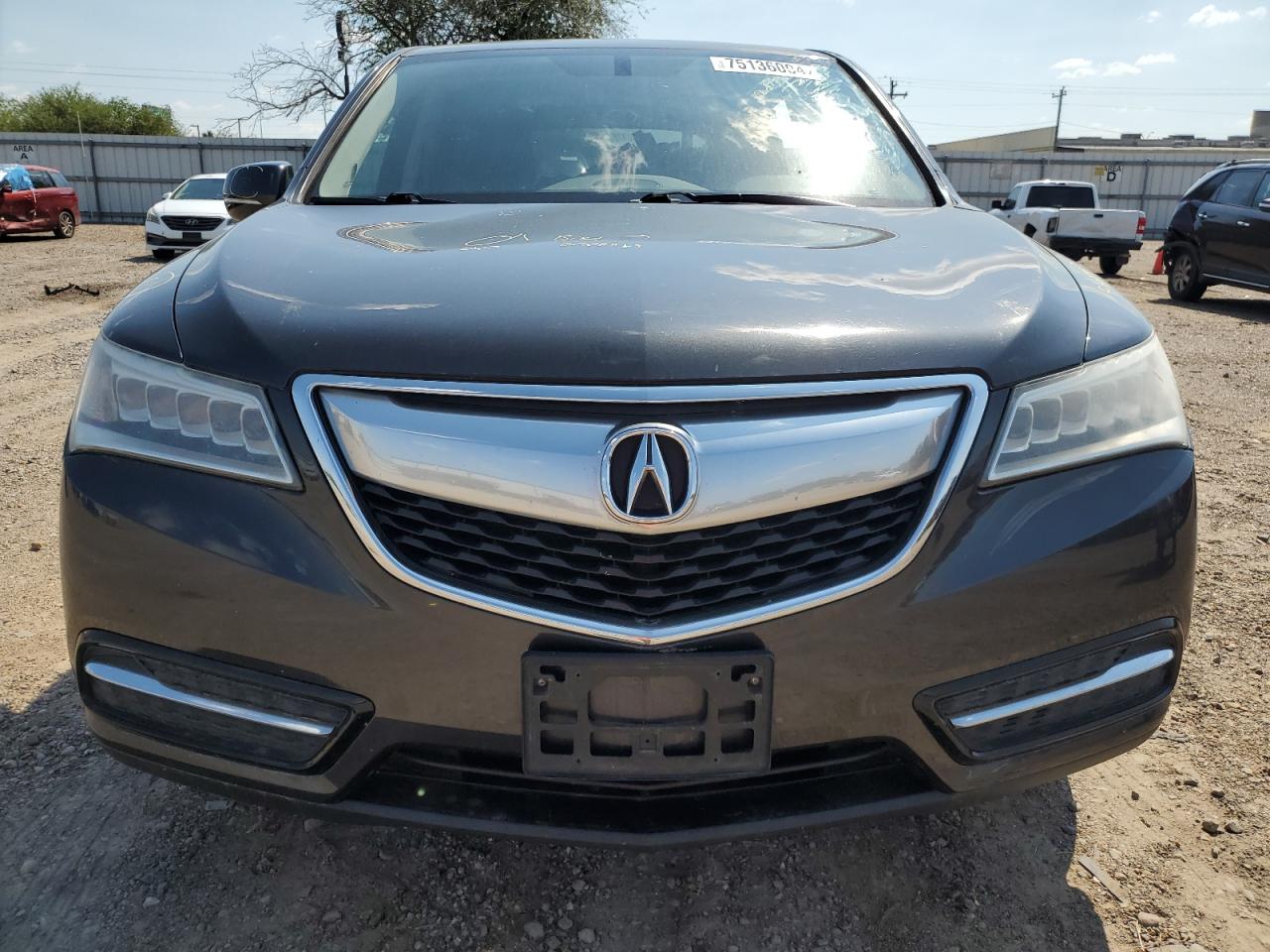 VIN 5FRYD4H29GB018043 2016 ACURA MDX no.5