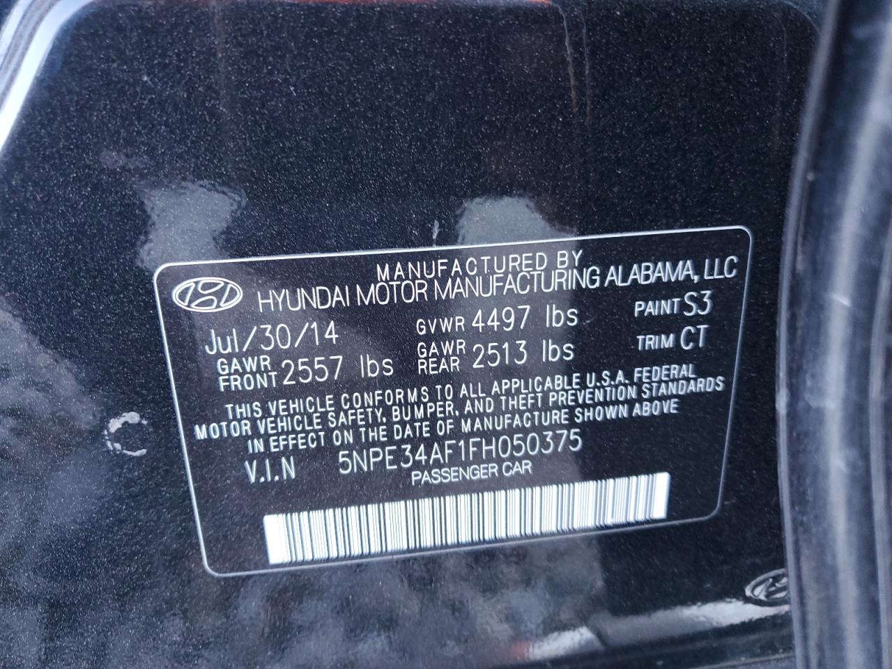 2015 Hyundai Sonata - Image 12