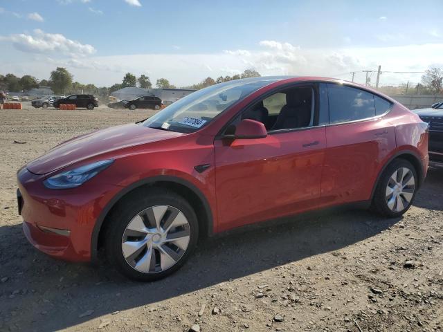  TESLA MODEL Y 2023 Красный