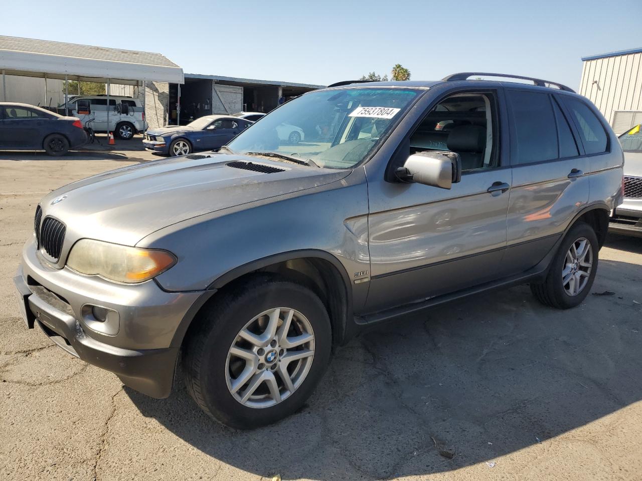 2005 BMW X5 3.0I VIN: 5UXFA13595LY02037 Lot: 75937804