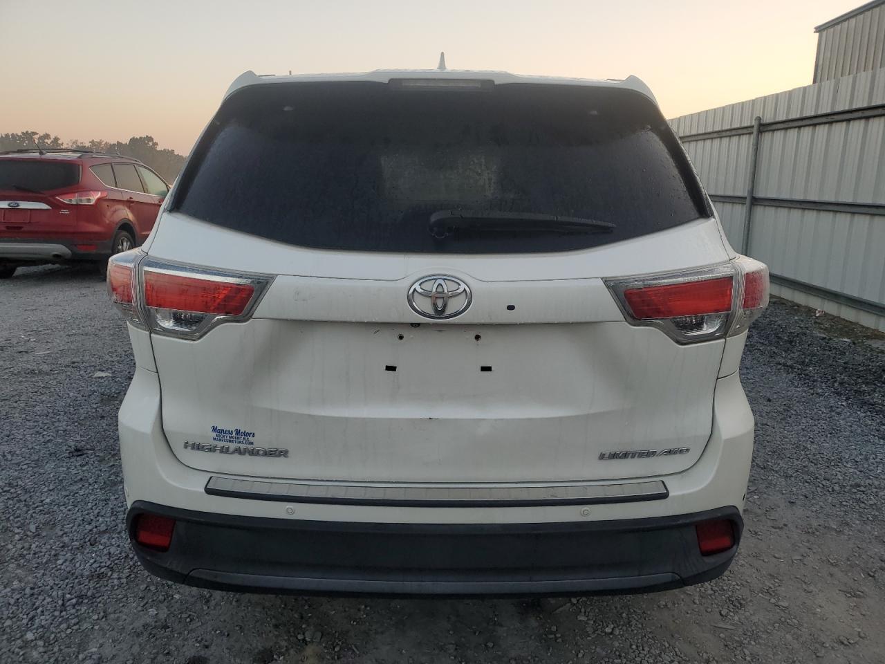 2014 Toyota Highlander Limited VIN: 5TDDKRFH5ES053309 Lot: 74936144