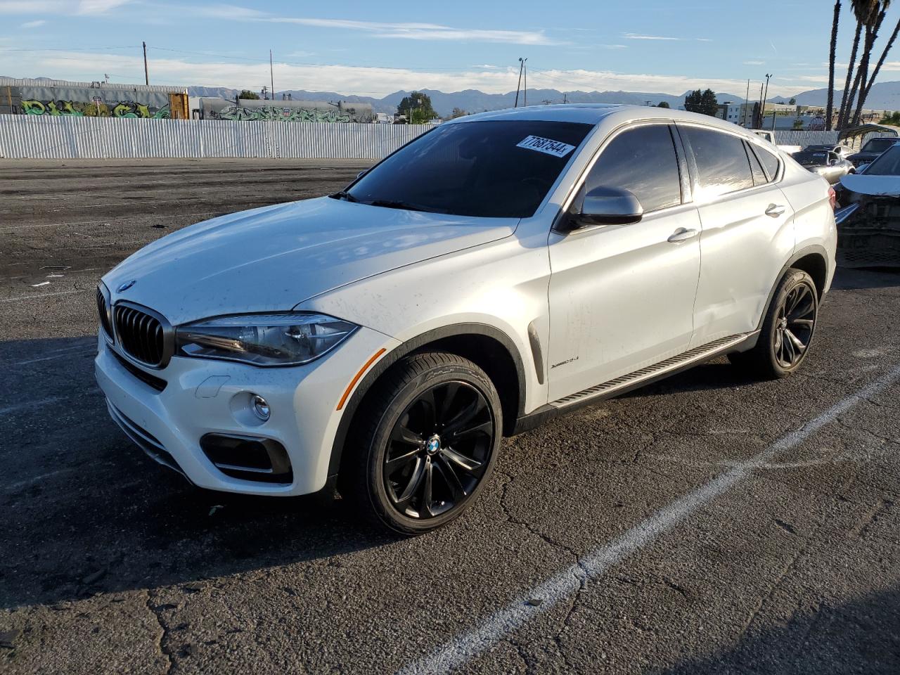 2015 Bmw X6 Xdrive35I zu verkaufen in Van Nuys, CA - Front End