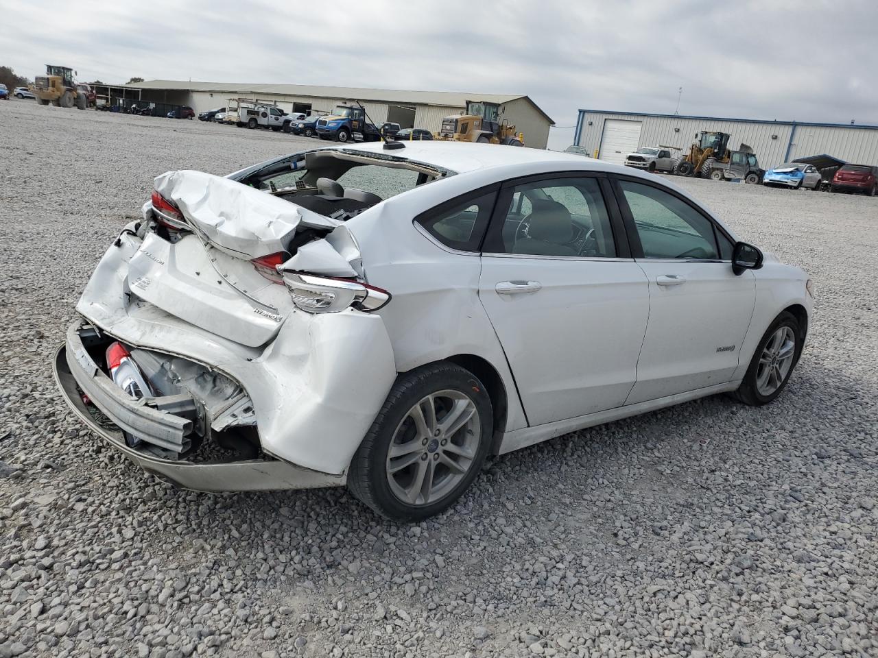 2018 Ford Fusion S Hybrid VIN: 3FA6P0UU5JR141981 Lot: 77995854