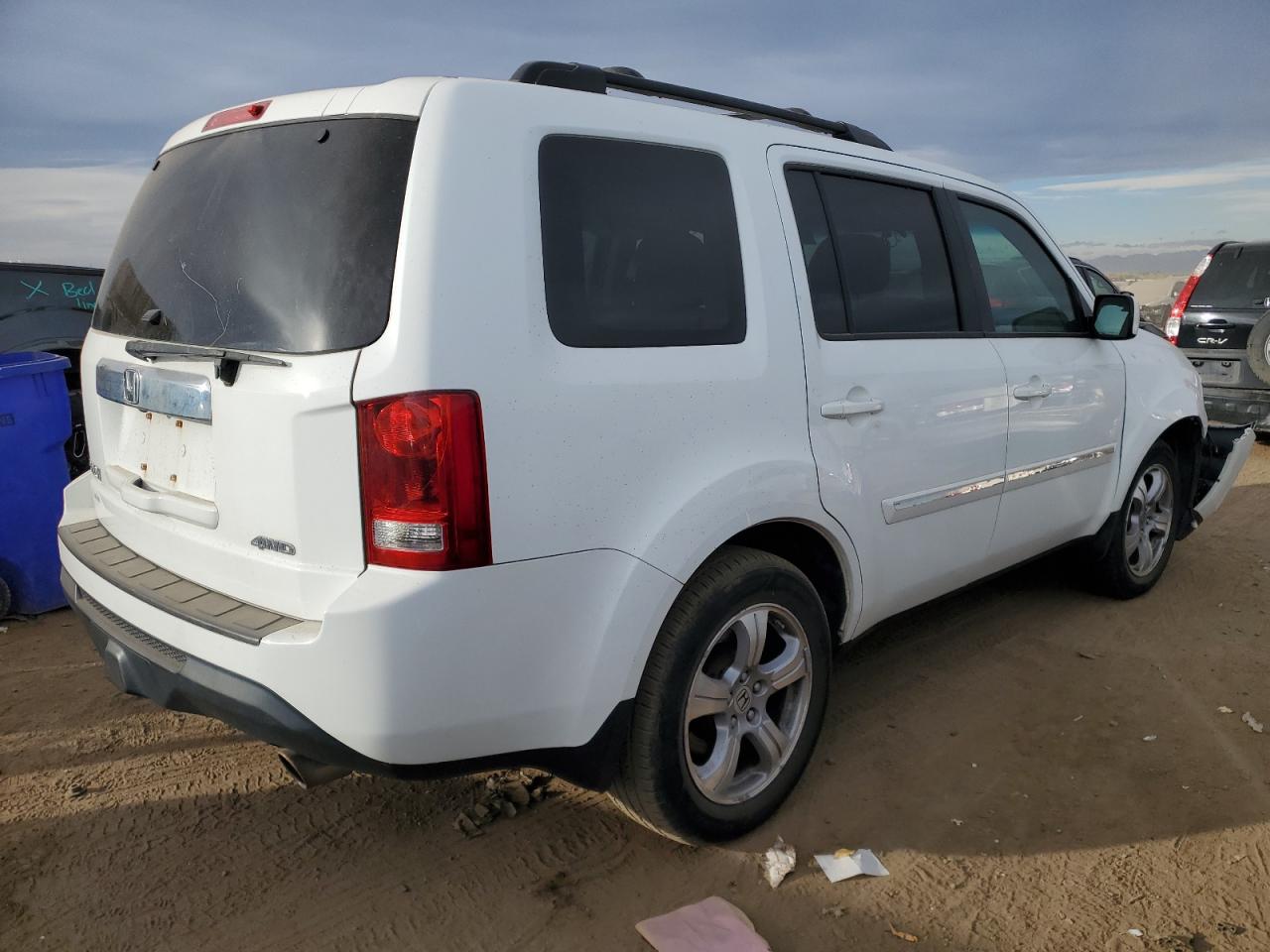 2014 Honda Pilot Exl VIN: 5FNYF4H55EB026871 Lot: 76409134