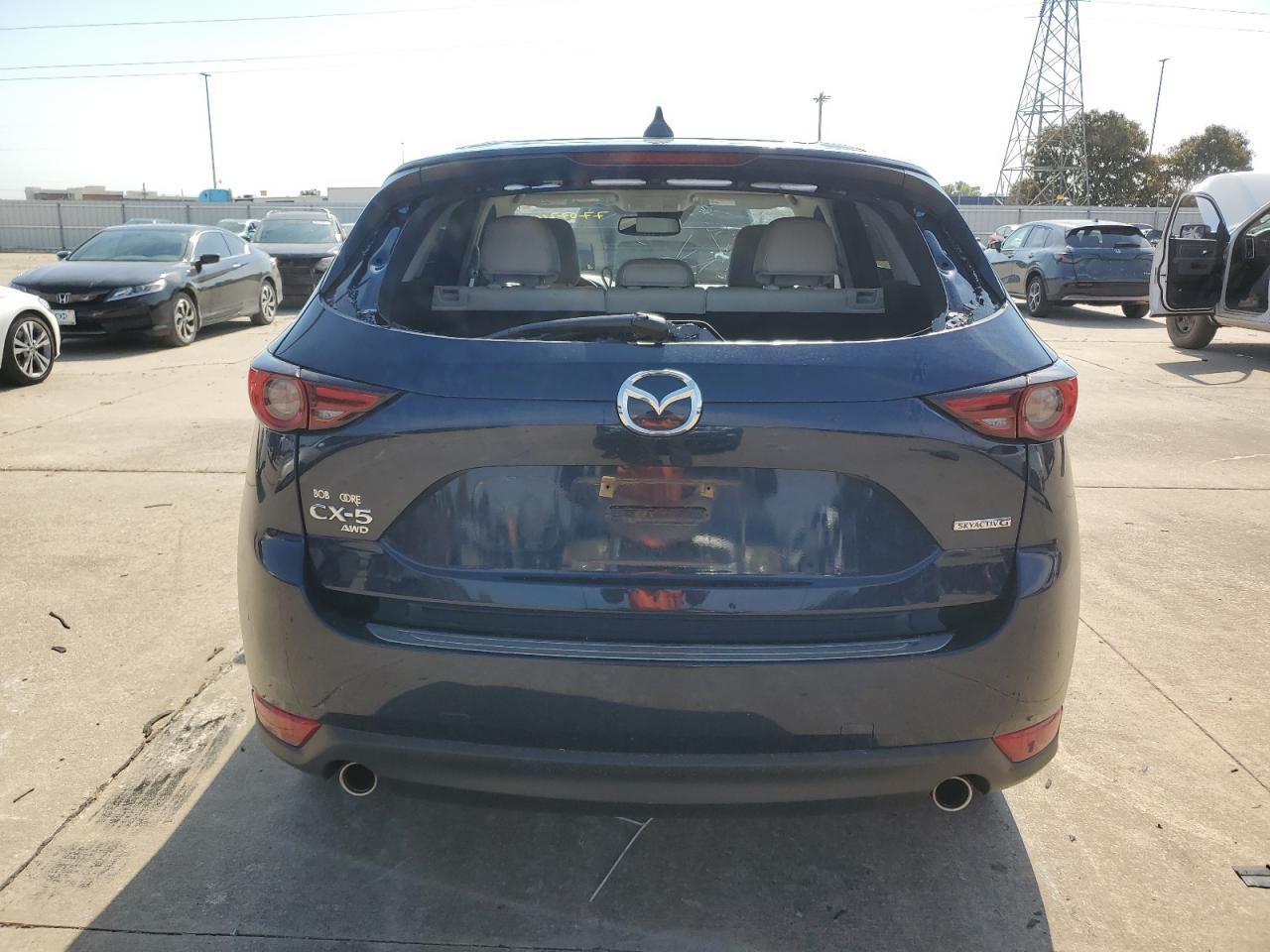 2021 Mazda Cx-5 Grand Touring VIN: JM3KFBDM5M1435958 Lot: 77073664