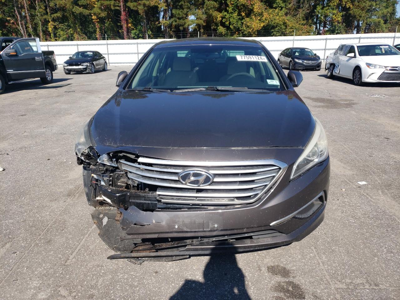 2017 Hyundai Sonata Se VIN: 5NPE24AF7HH438250 Lot: 77591124