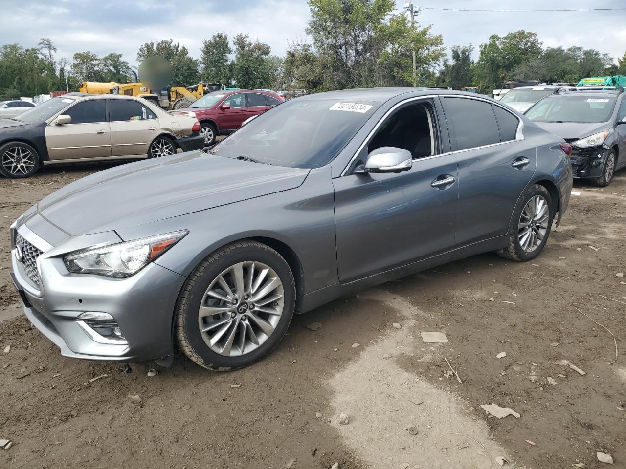 VIN JN1EV7BR4MM751499 2021 INFINITI Q50 no.1