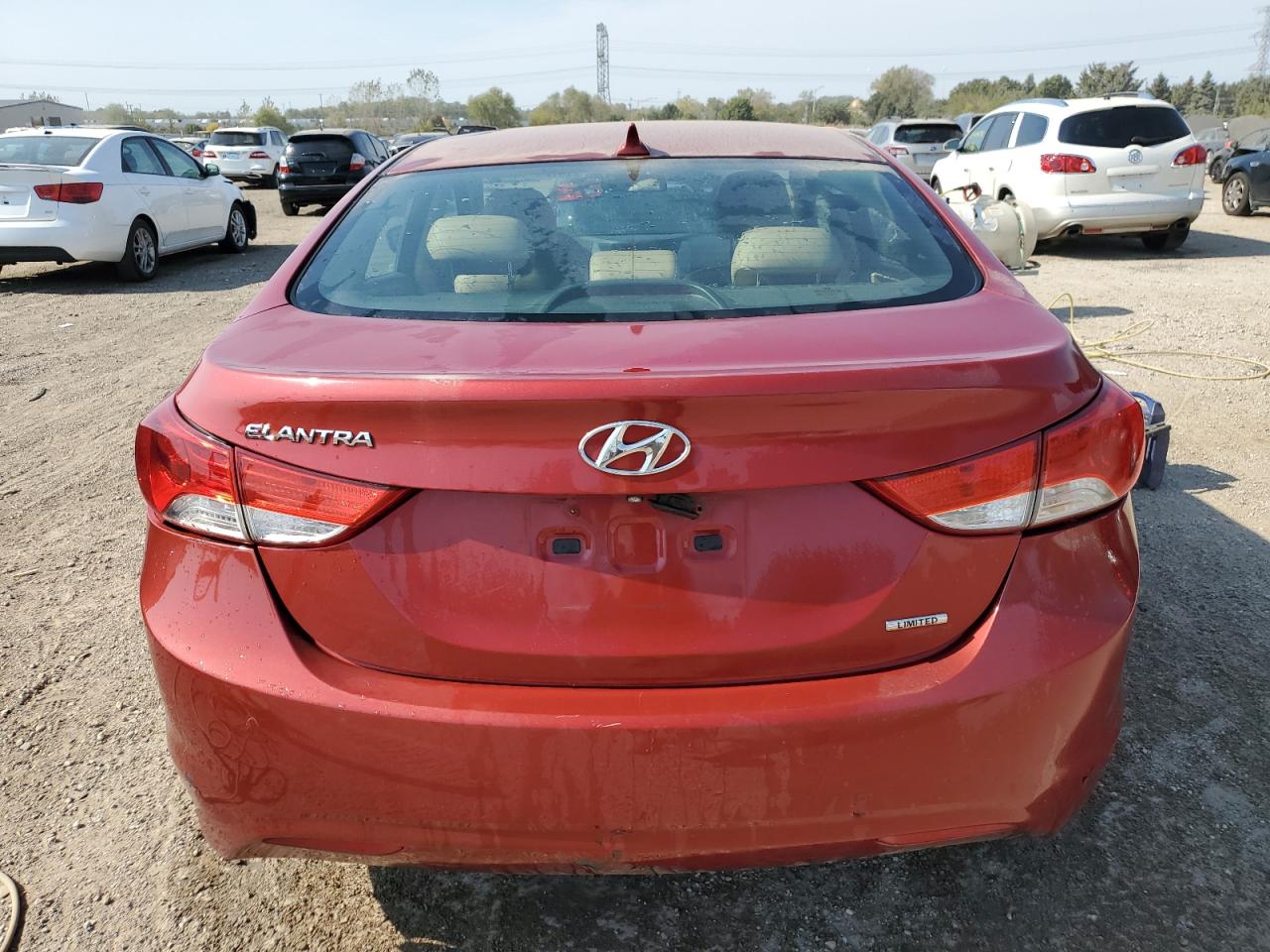 2011 Hyundai Elantra Gls VIN: KMHDH4AE9BU102108 Lot: 74724114