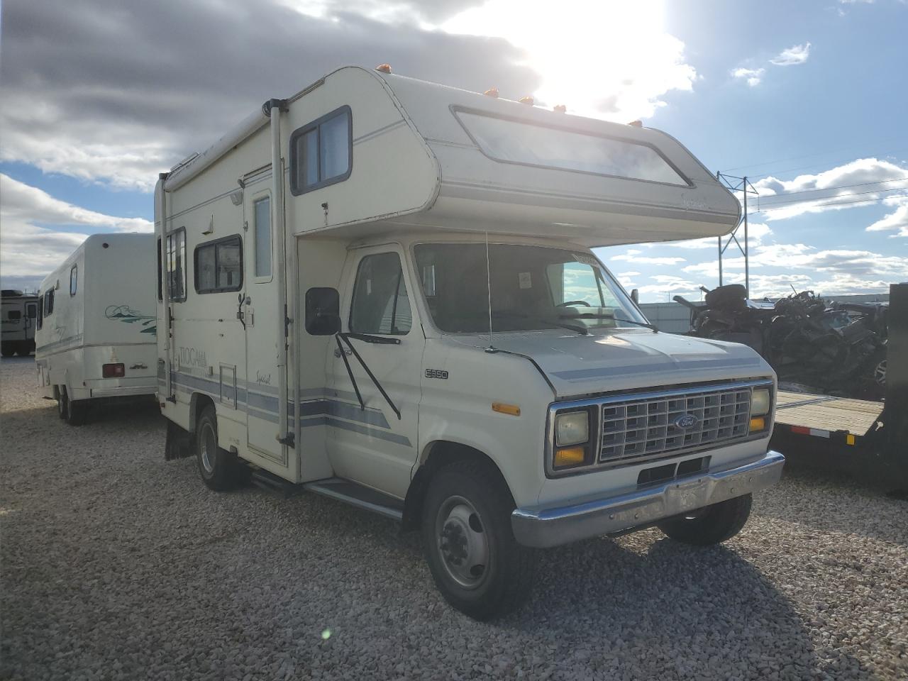 1991 Ford Econoline E350 Cutaway Van de vânzare în Casper, WY - Burn