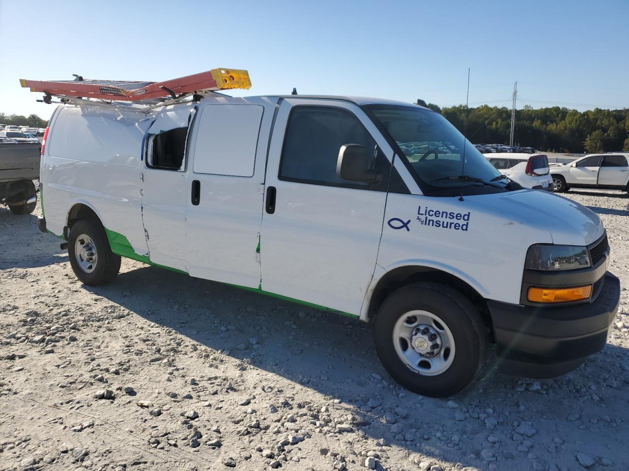 2022 Chevrolet Express G2500 VIN: 1GCWGBF71N1195257 Lot: 70168074