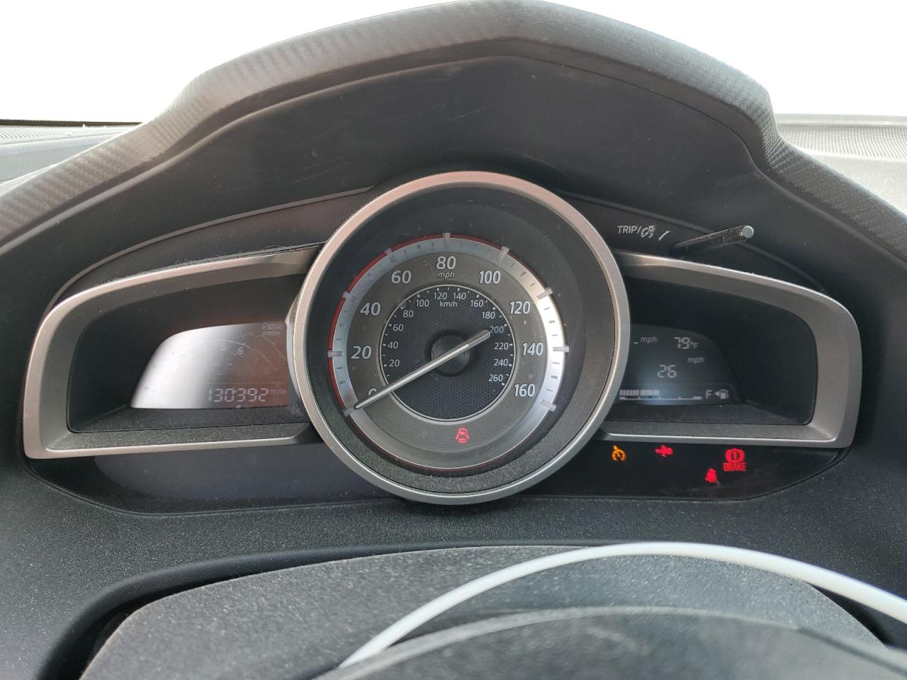 2014 Mazda 3 Touring VIN: JM1BM1V78E1122812 Lot: 75250684