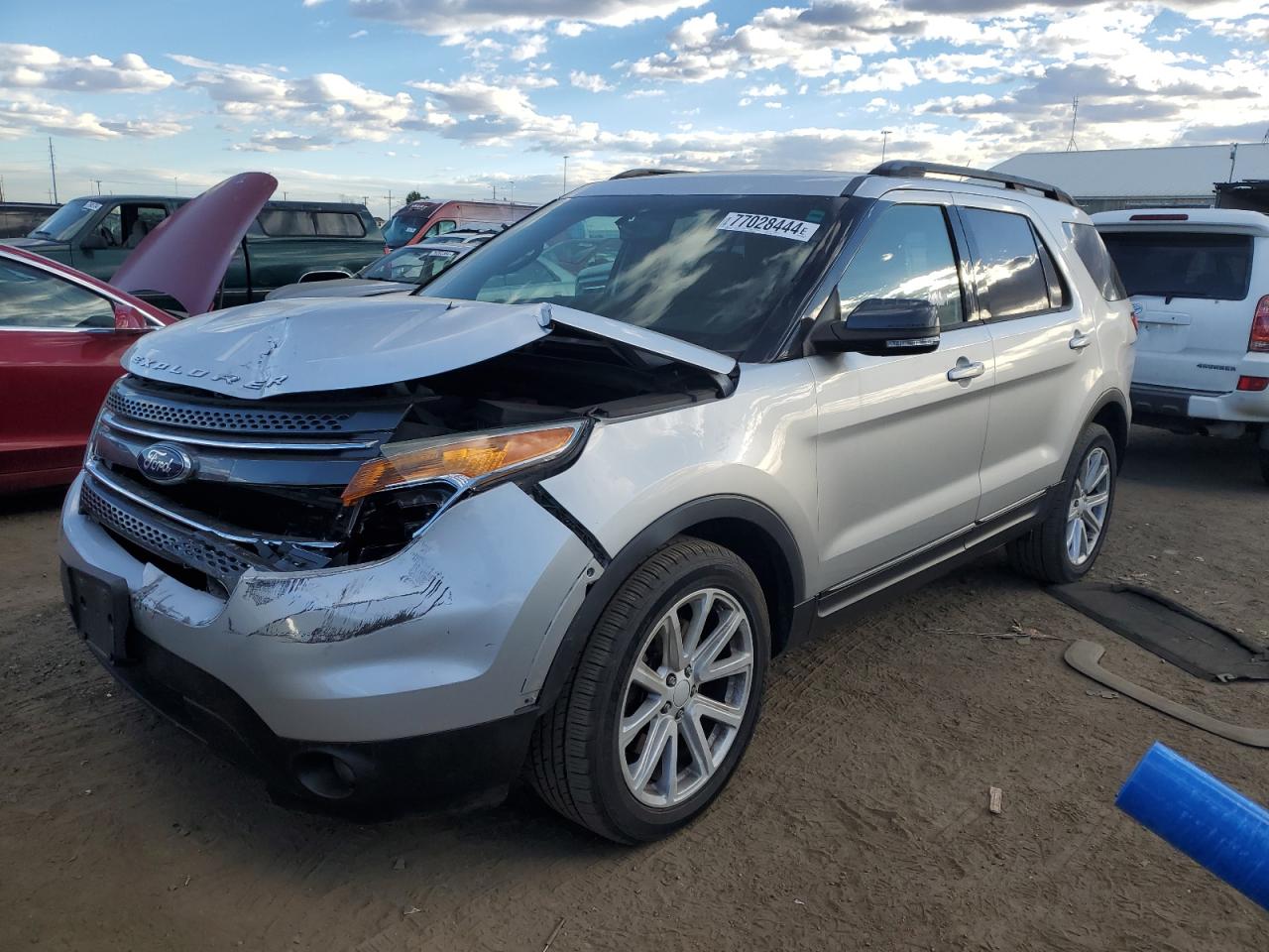 2015 Ford Explorer Xlt VIN: 1FM5K8D8XFGB57206 Lot: 77028444