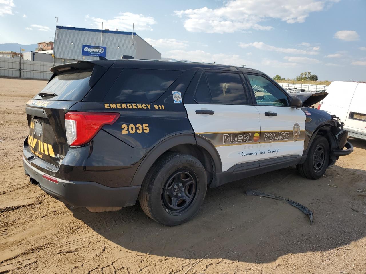 1FM5K8AB3LGC51178 2020 Ford Explorer Police Interceptor