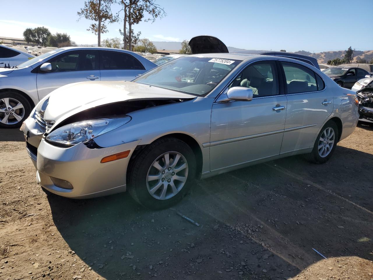 2004 Lexus Es 330 VIN: JTHBA30G345001087 Lot: 75775204