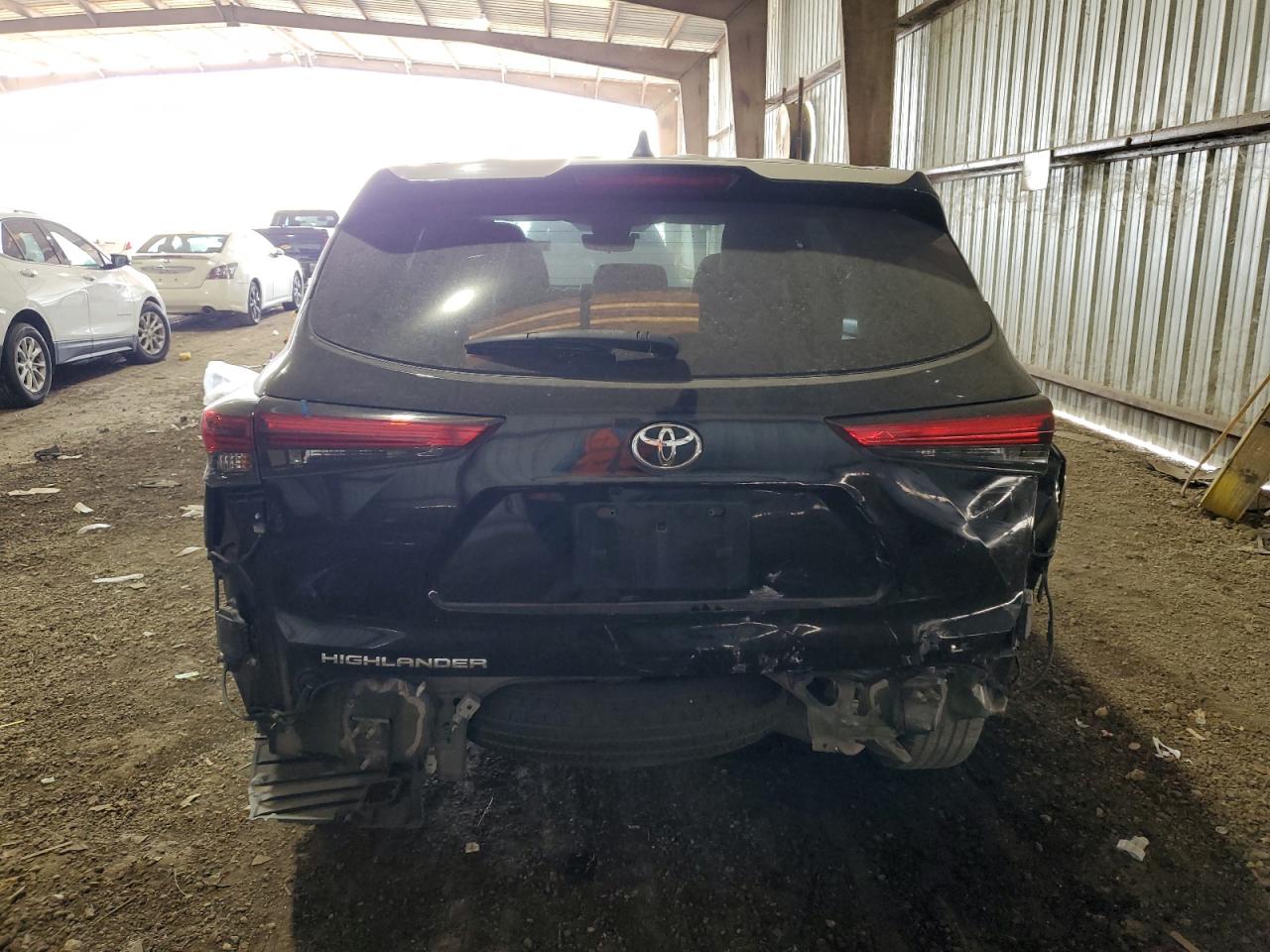 2022 Toyota Highlander L VIN: 5TDZZRAH7NS100574 Lot: 74799264