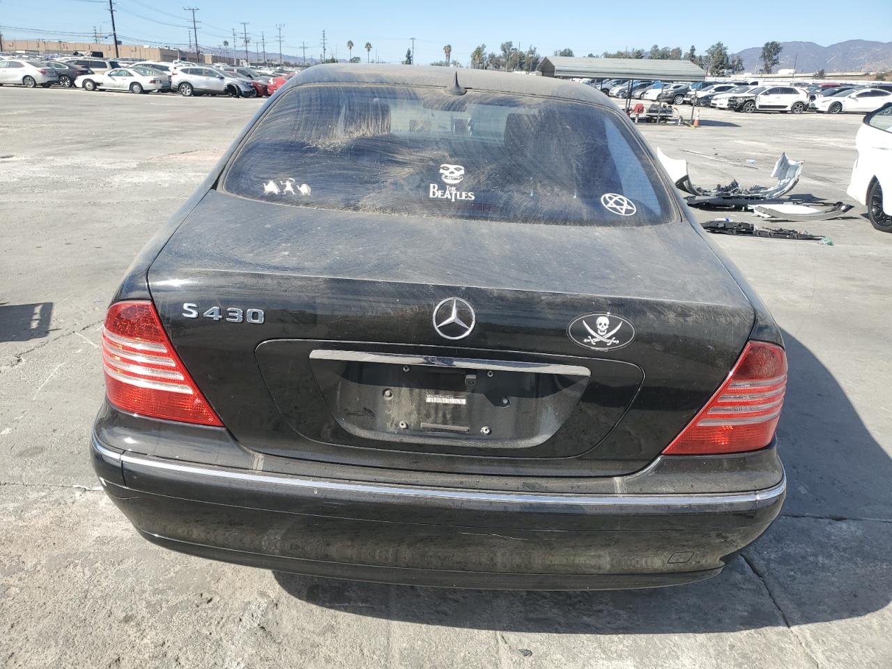 2000 Mercedes-Benz S 430 VIN: WDBNG70JXYA125160 Lot: 78732814