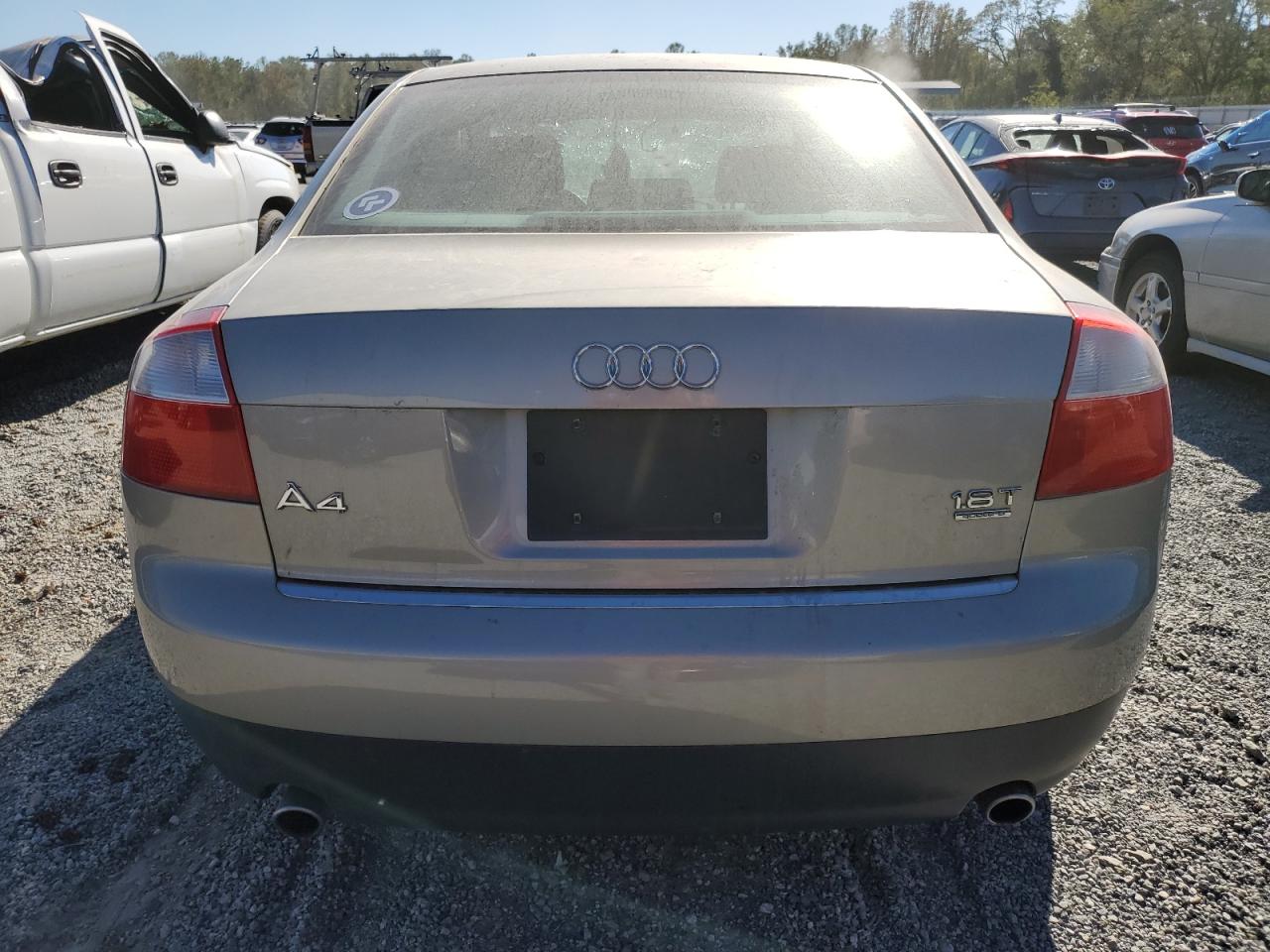 2002 Audi A4 1.8T Quattro VIN: WAULC68EX2A222465 Lot: 74717594