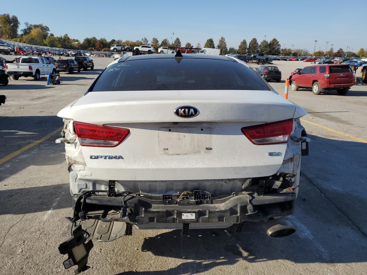 2018 Kia Optima Ex VIN: 5XXGU4L37JG210238 Lot: 78436544