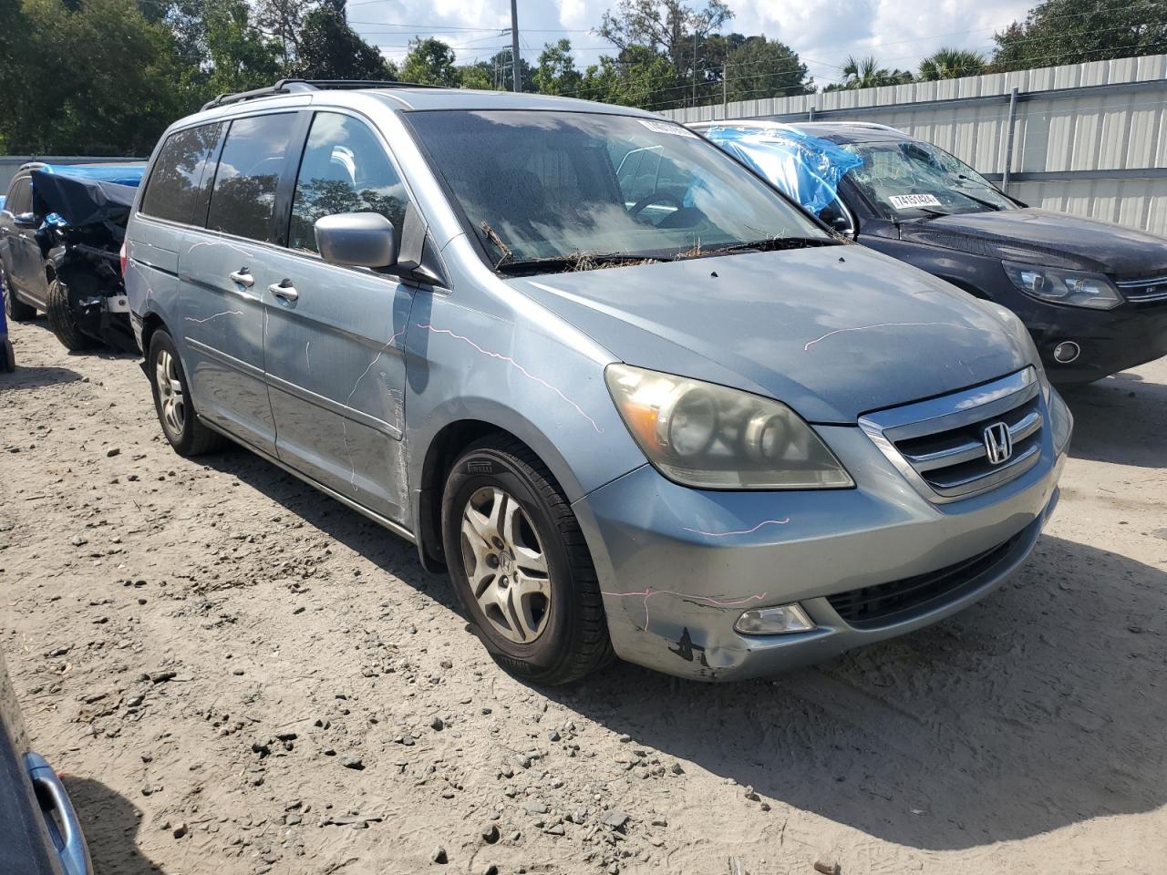 2007 Honda Odyssey Exl VIN: 5FNRL38677B024672 Lot: 74017914