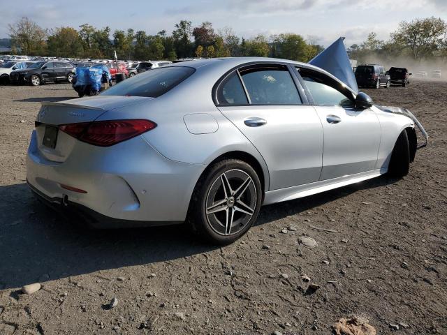  MERCEDES-BENZ C-CLASS 2022 Сріблястий