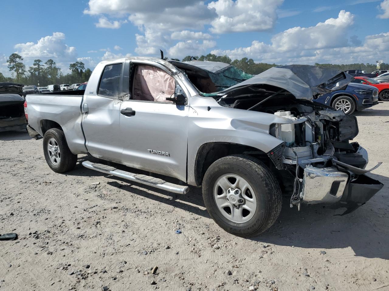 2017 Toyota Tundra Double Cab Sr VIN: 5TFRM5F14HX122453 Lot: 74624994