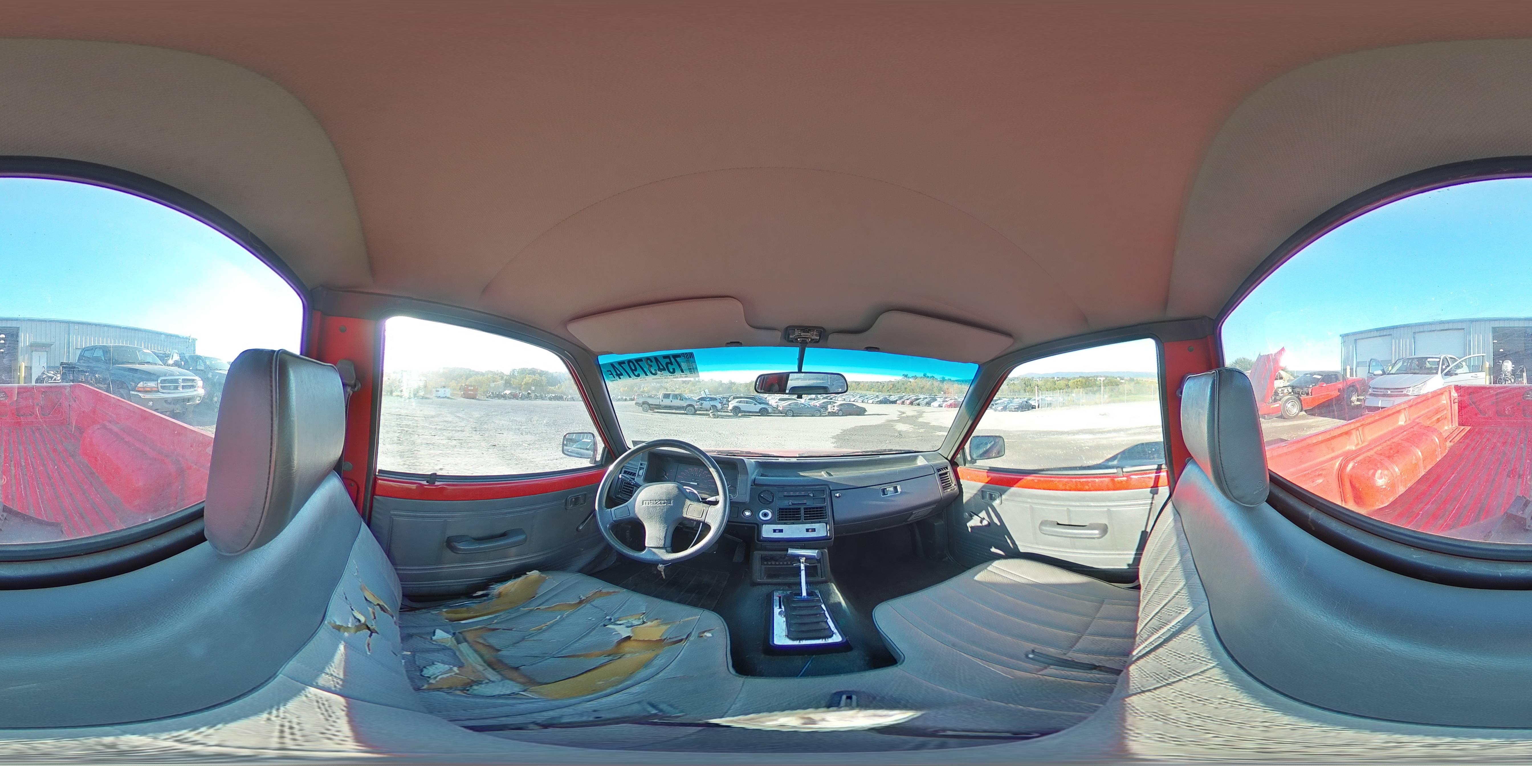 1992 Mazda B2200 Short Bed VIN: JM2UF1132N0279355 Lot: 75437974