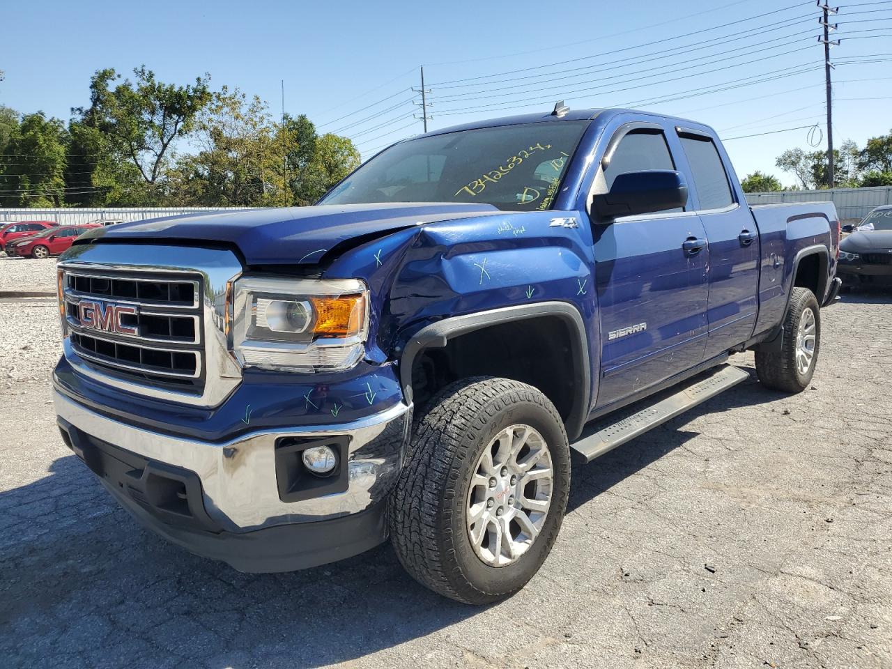 1GTV2UEH9EZ156045 2014 GMC Sierra K1500 Sle