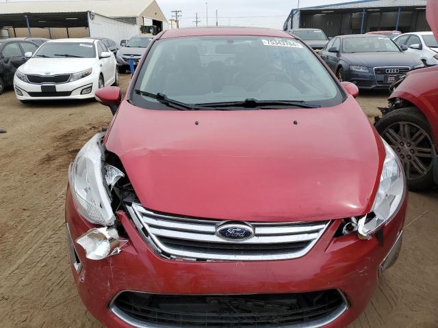  FORD FIESTA 2012 Red