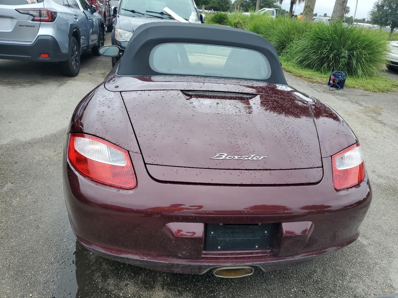 2006 Porsche Boxster VIN: WP0CA29816U710072 Lot: 74337754