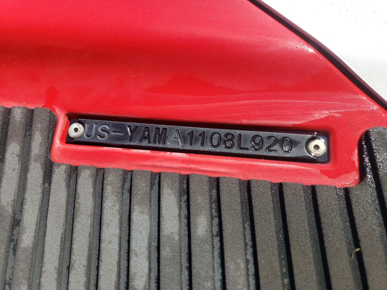 2020 Yamaha Vx Cruiser VIN: YAMA1108L920 Lot: 73752594