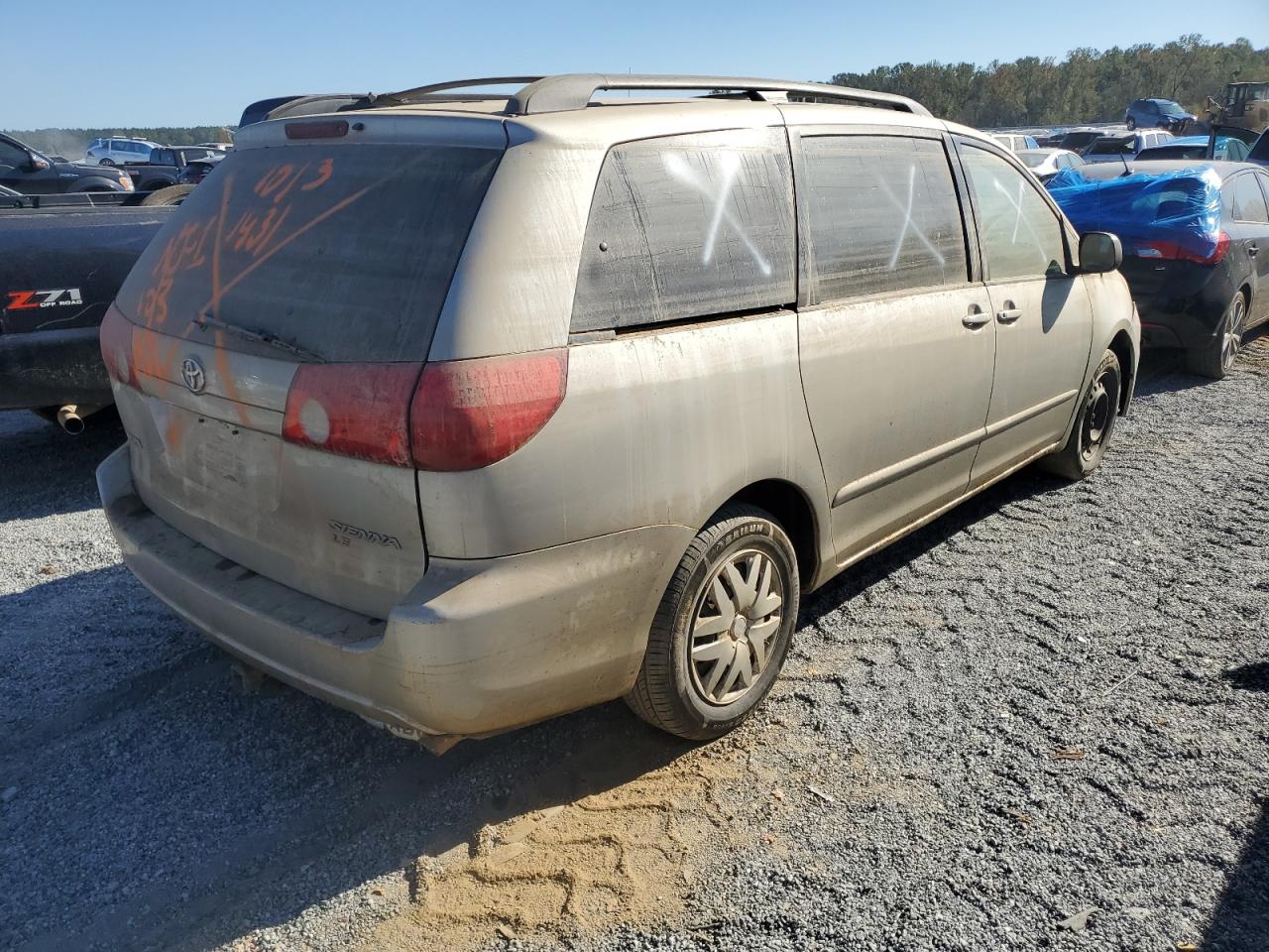 2006 Toyota Sienna Ce VIN: 5TDZA23CX6S437337 Lot: 75422684