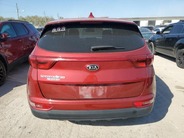  KIA SPORTAGE 2019 Красный