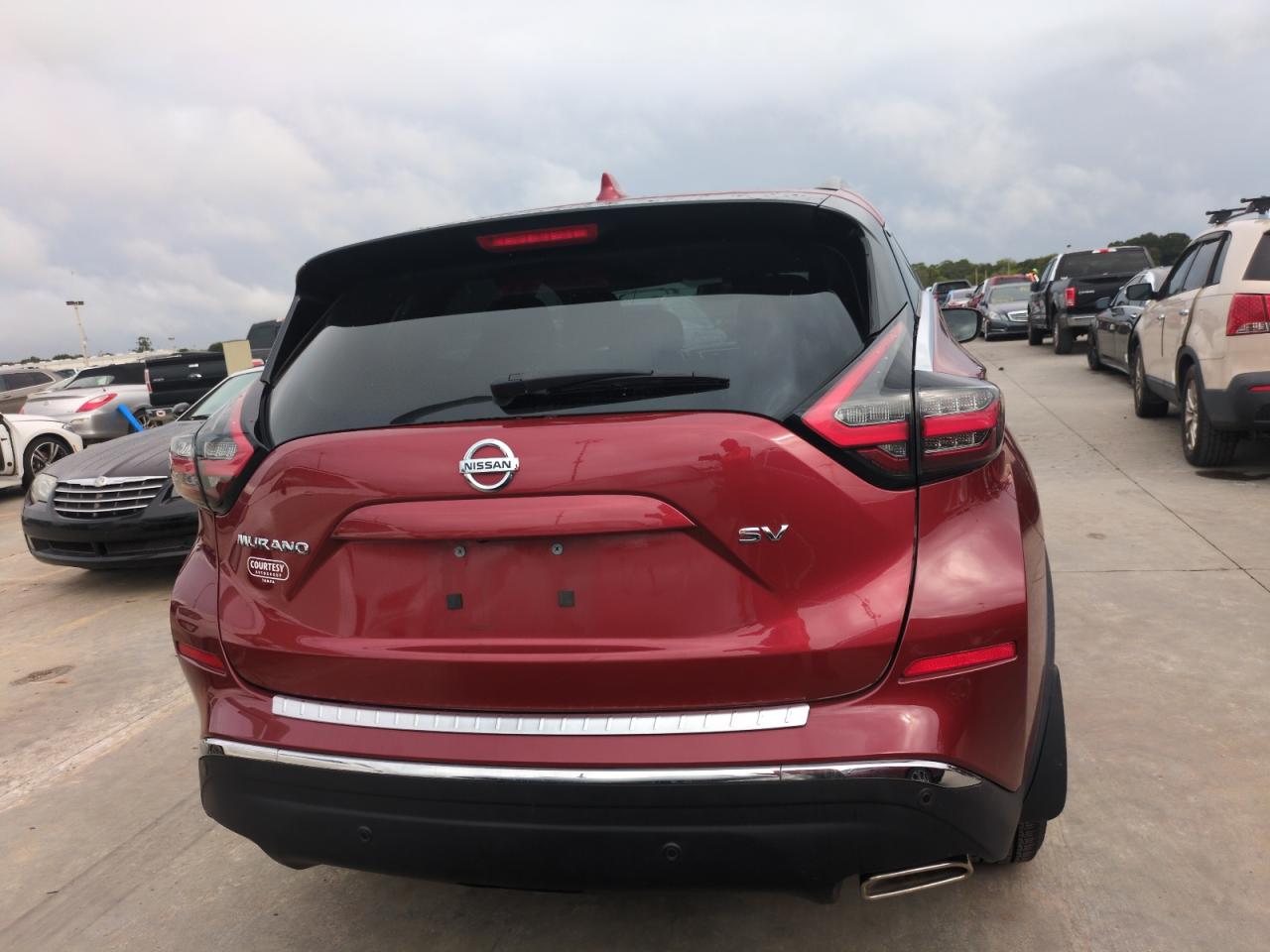 2020 Nissan Murano Sv VIN: 5N1AZ2BJ5LN119421 Lot: 75071434