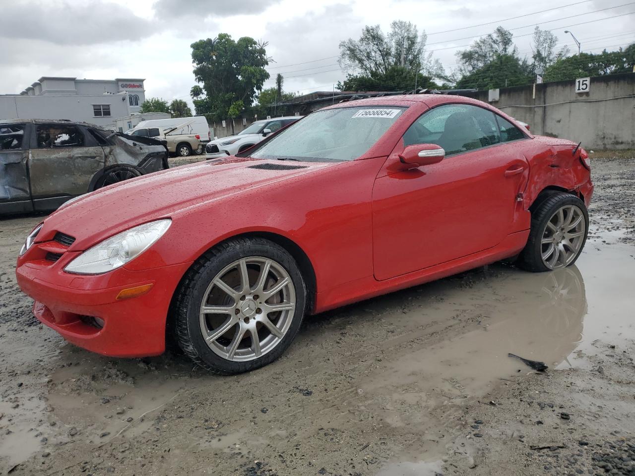 2007 Mercedes-Benz Slk 350 VIN: WDBWK56F87F133821 Lot: 75658854