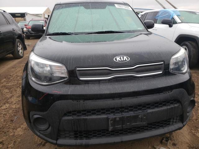  KIA SOUL 2017 Чорний