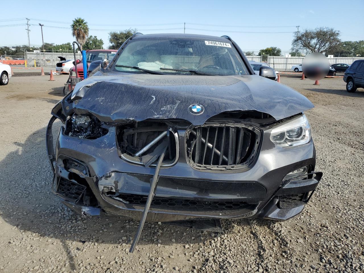 VIN 5UXTY3C07M9E82696 2021 BMW X3 no.5