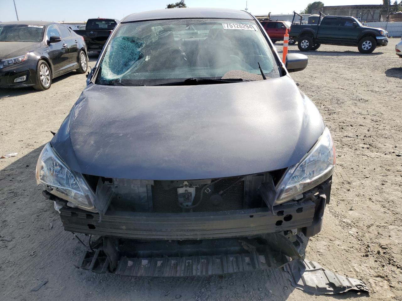 2015 Nissan Sentra S VIN: 3N1AB7AP2FL663331 Lot: 75126294