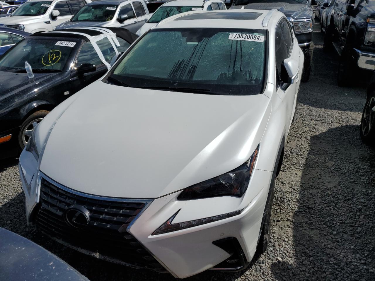 2021 Lexus Nx 300 Base VIN: JTJDARBZ0M5020737 Lot: 73830084