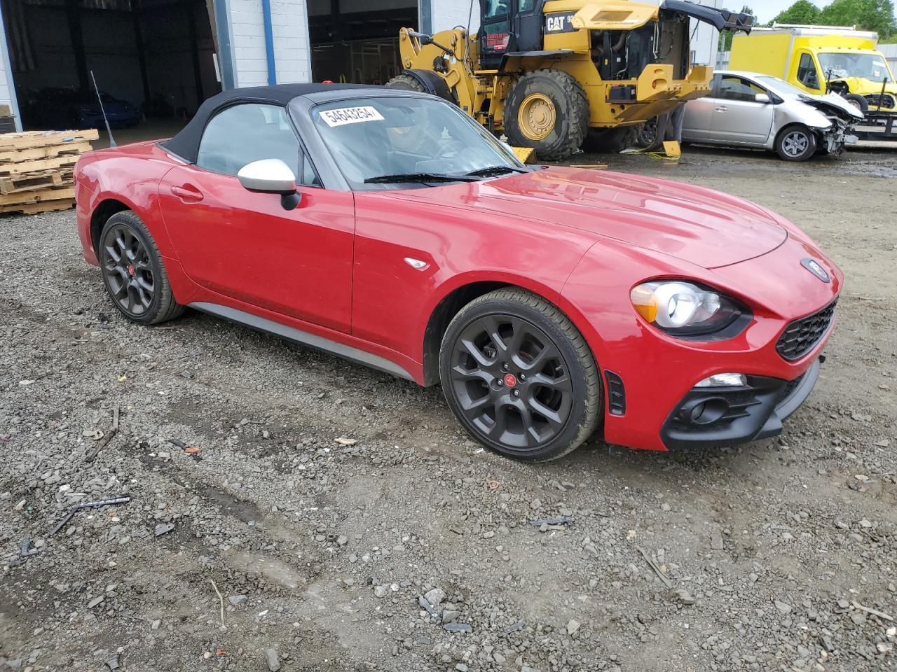 2017 Fiat 124 Spider Classica VIN: JC1NFAEK4H0108151 Lot: 77940424