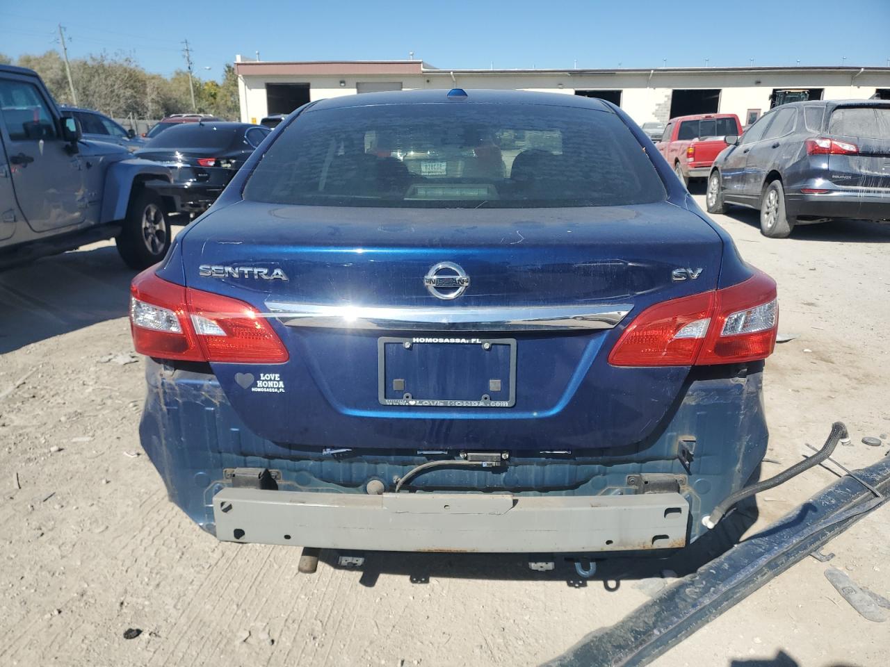 2019 Nissan Sentra S VIN: 3N1AB7AP9KY256989 Lot: 76889284