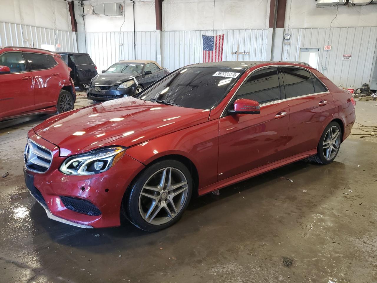 VIN WDDHF8JB2EB031395 2014 MERCEDES-BENZ E-CLASS no.1