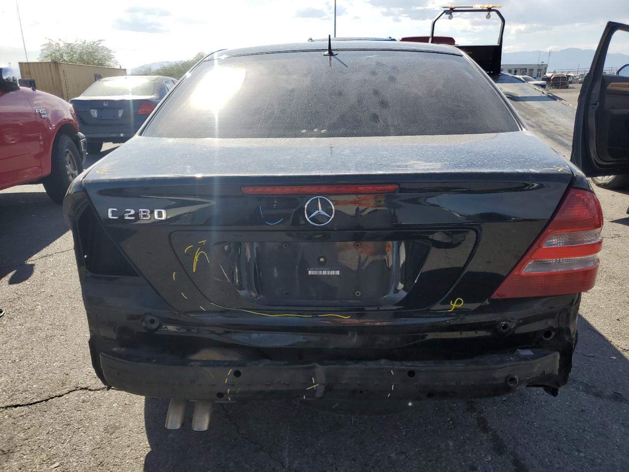 2006 Mercedes-Benz C 280 VIN: WDBRF54H56F728629 Lot: 74988734