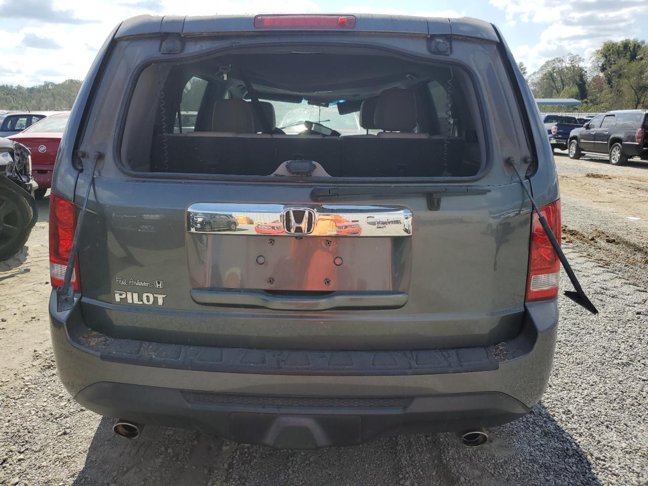 2012 Honda Pilot Exl VIN: 5FNYF3H50CB032374 Lot: 74638944