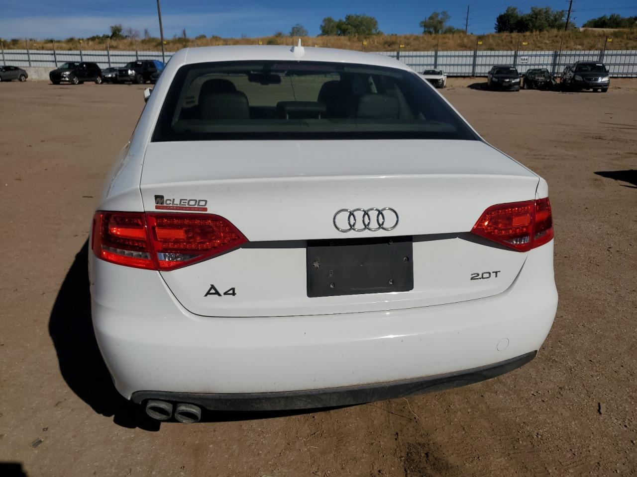 2011 Audi A4 Premium Plus VIN: WAUEFAFL8BN053964 Lot: 76819324